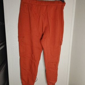 Pink Cargo Sweatpants